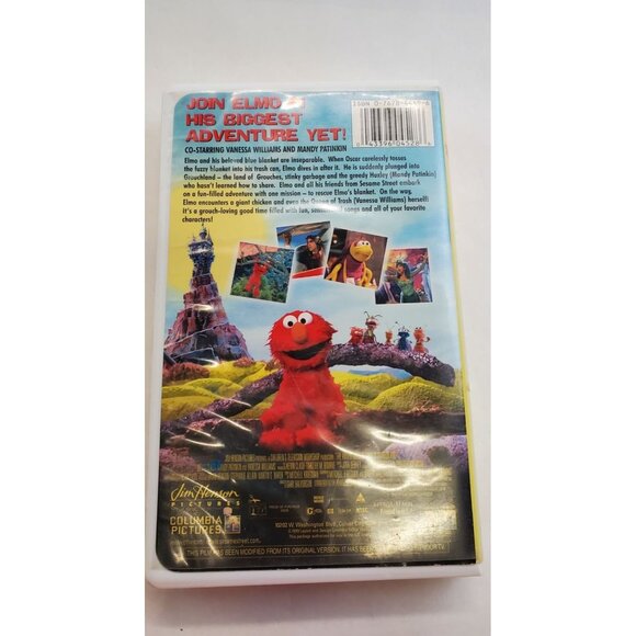 The Adventure Of Elmo In Grouchland VHS Tape 1999 - Clamshell - Picture 2 of 4